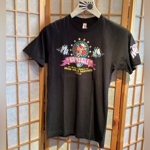 Vintage Anvil Black Bamboozle Festival 2009 Graphic T-Shirt Men's Size Small